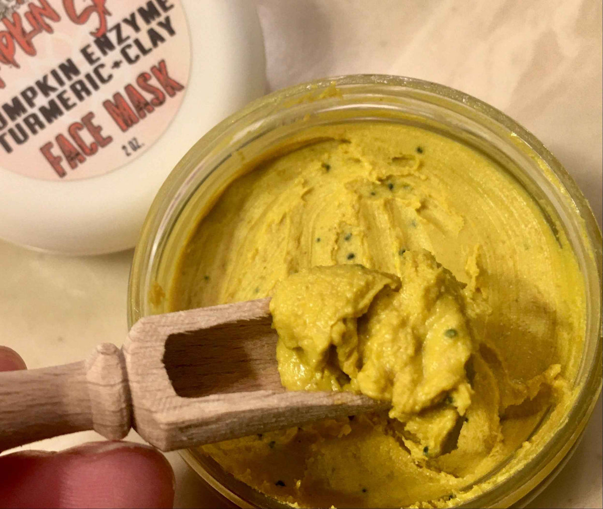 Pumpkin-Turmeric Cleansing Balm | Natural, clean skincare cleanser & mask