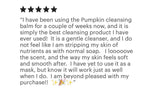 Pumpkin-Turmeric Cleansing Balm | Natural, clean skincare cleanser & mask